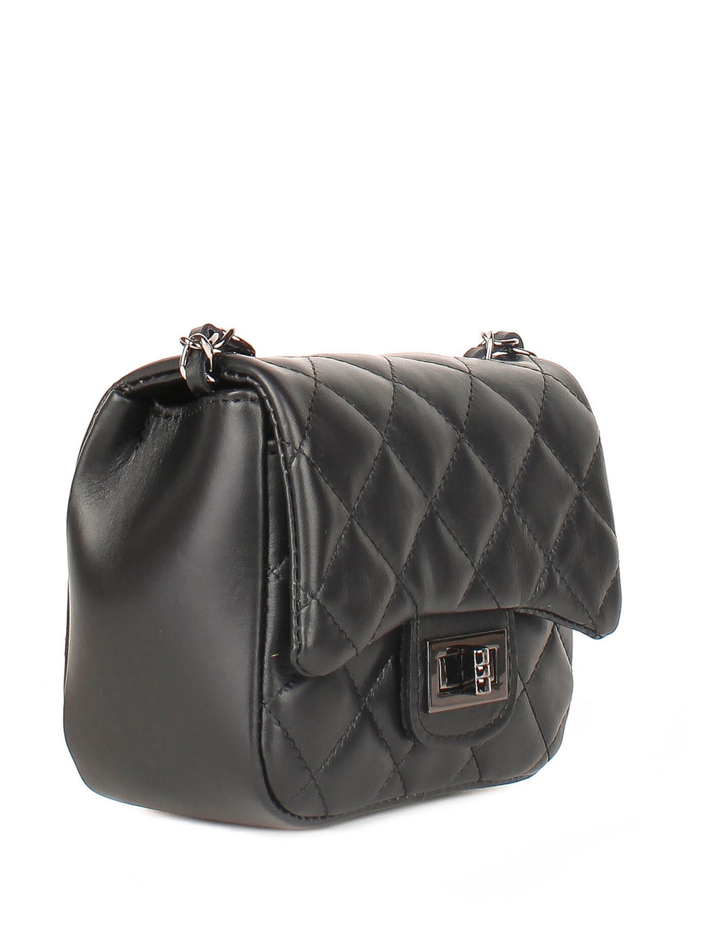 Bandolera de piel italiana Negro 5823-05-37