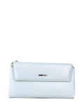 Cartera de piel italiana Блакитний 1173-101