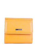 Cartera de piel italiana Amarillo 1066-56