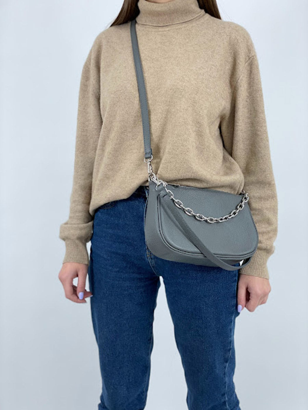 Bandolera BOCCAGLIO Gris