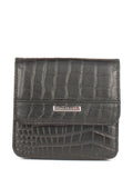 Cartera de piel italiana Negro 1106-502