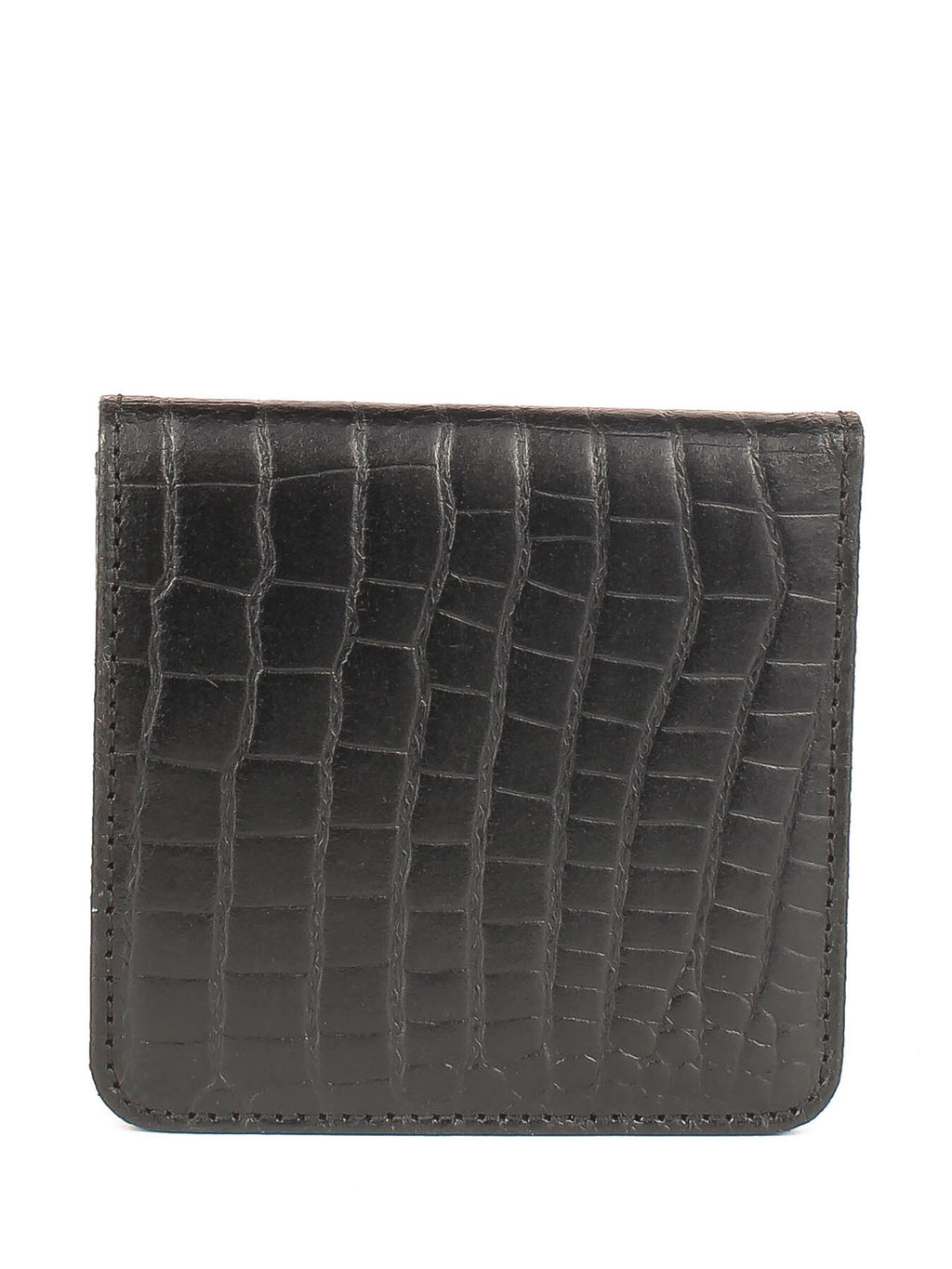Cartera de piel italiana Negro 1106-502