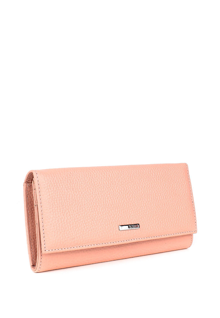 Cartera de piel italiana Polvoriento 1101-027