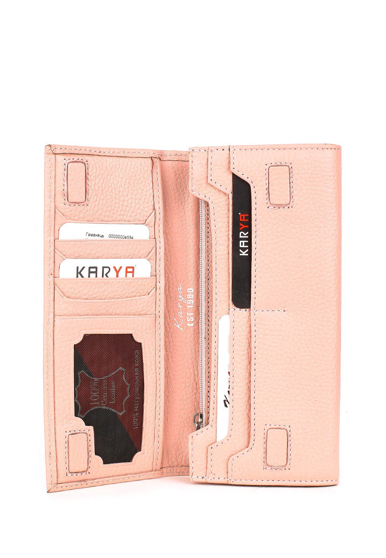 Cartera de piel italiana Polvoriento 1101-027