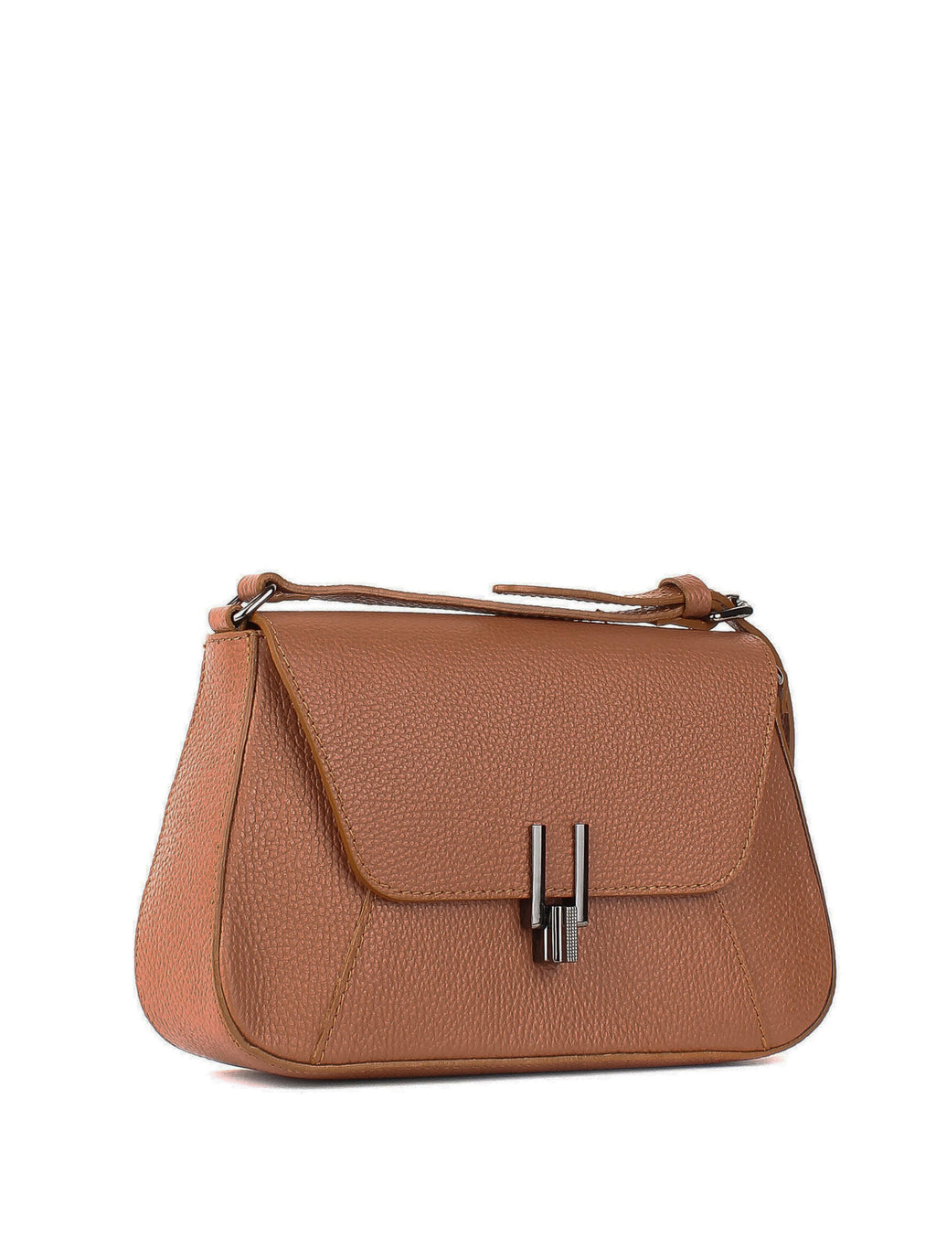 Bandolera de piel italiana Rojo 4892-45-32