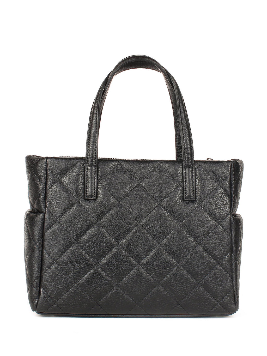 Bolso Tote de piel italiana Negro 5001-05-37