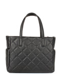 Bolso Tote de piel italiana Negro 5001-05-37