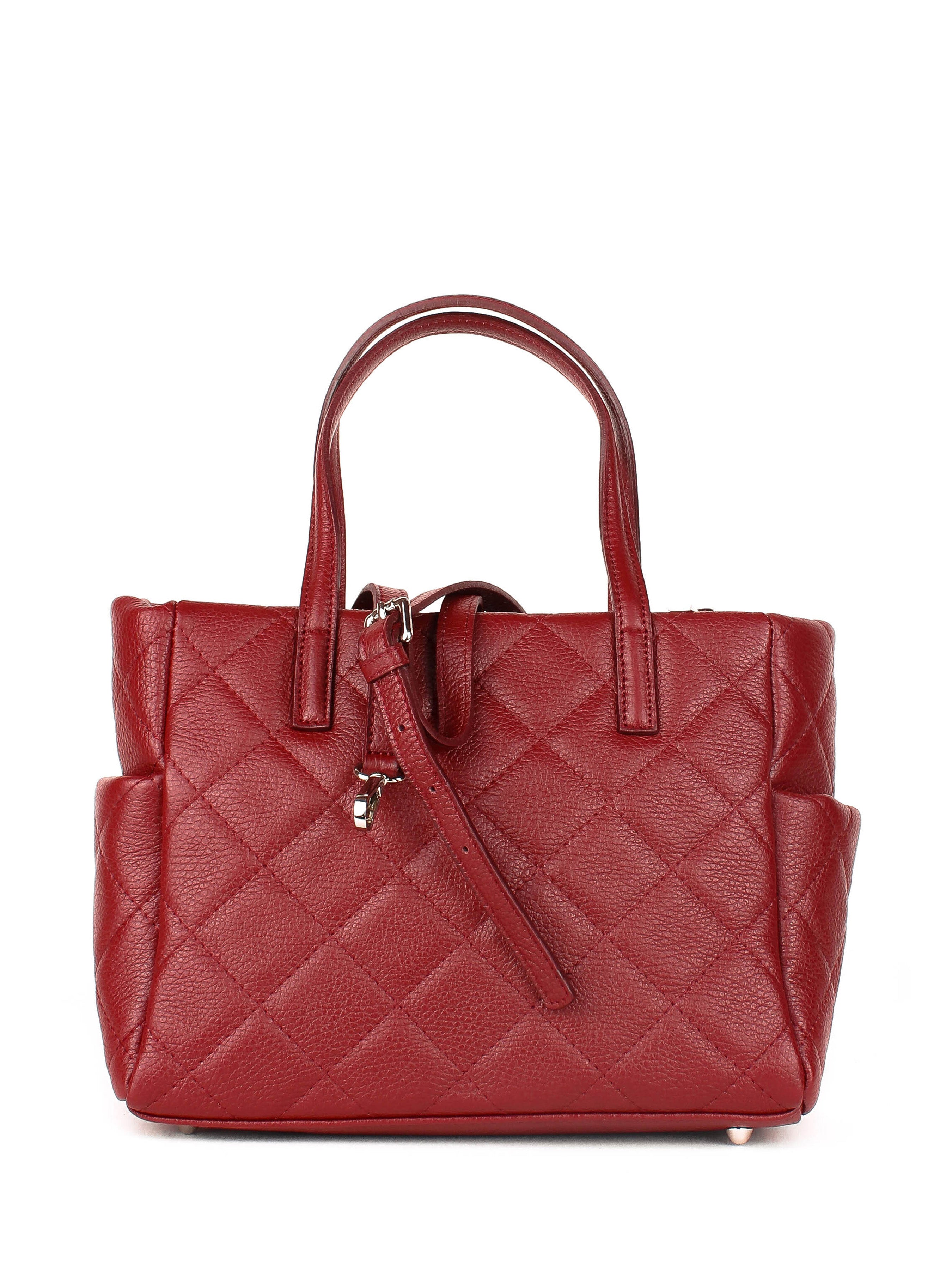 Bolso Tote de piel italiana Burgoña 5001-12-37