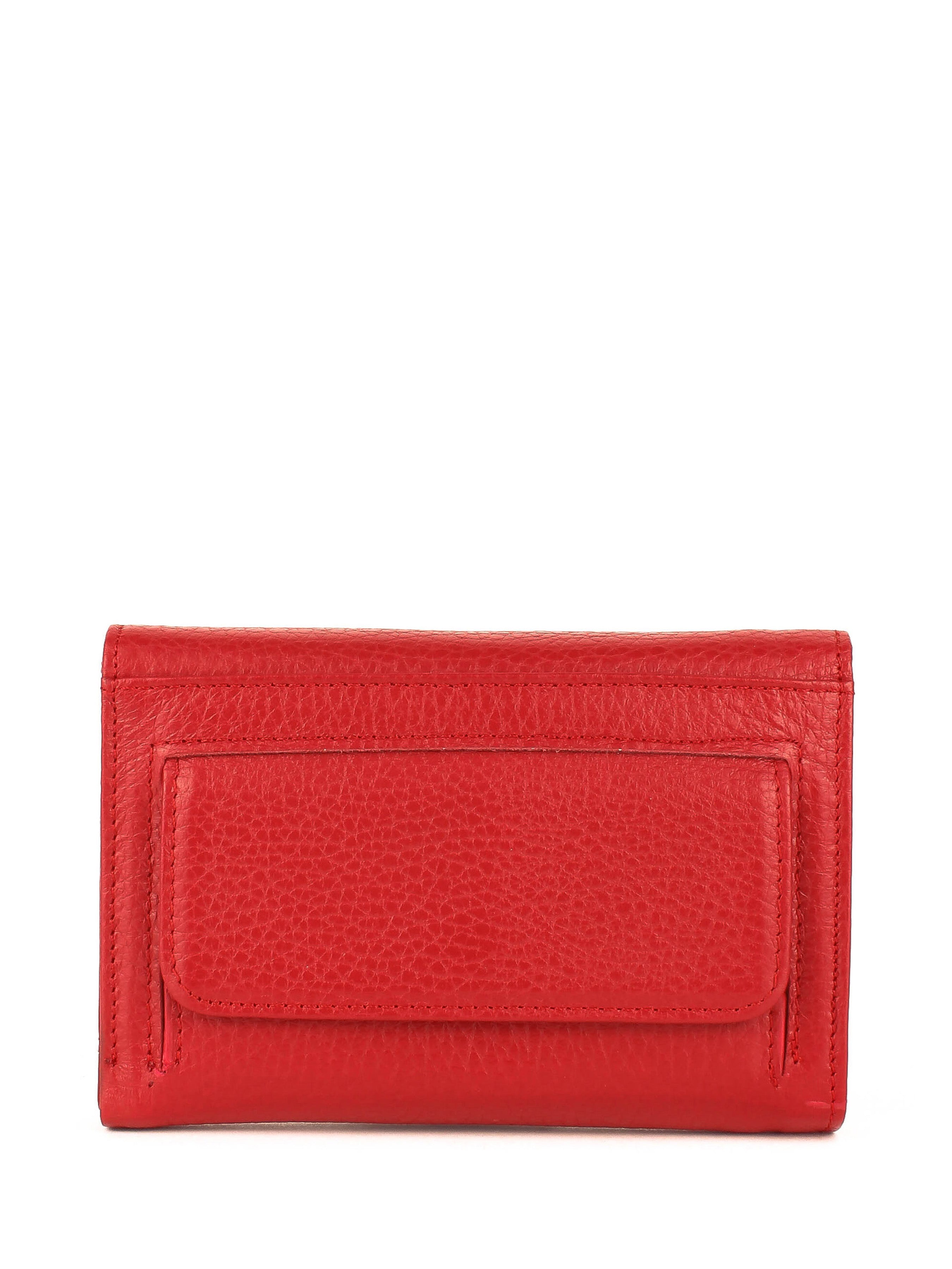 Cartera de piel italiana Rojo 2006-46