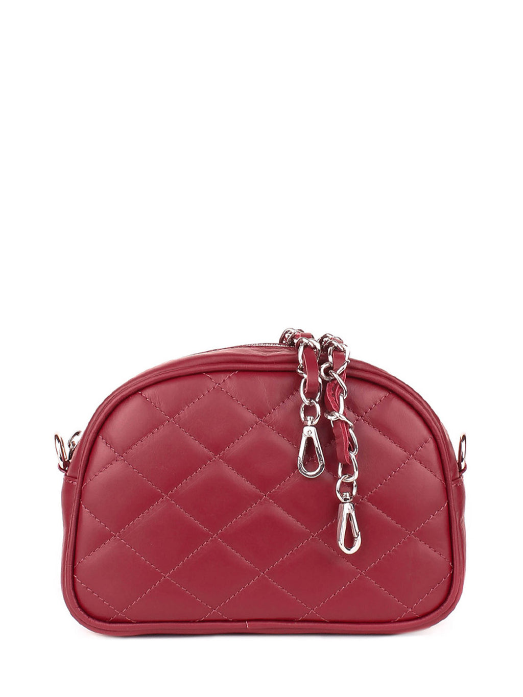 Bandolera de piel italiana Borgoña 3315-103-37