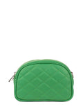Bandolera de piel italiana Verde 3315-08-37