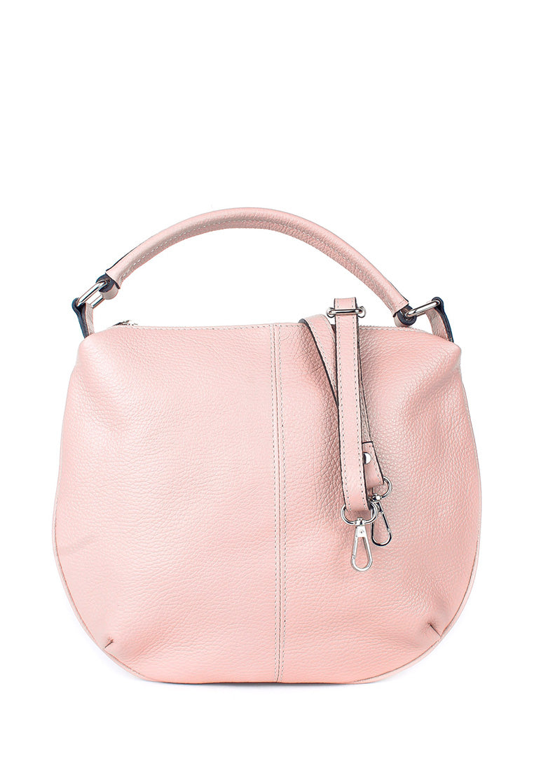 Bolso de mano de piel italiana Gris 3553-52-32