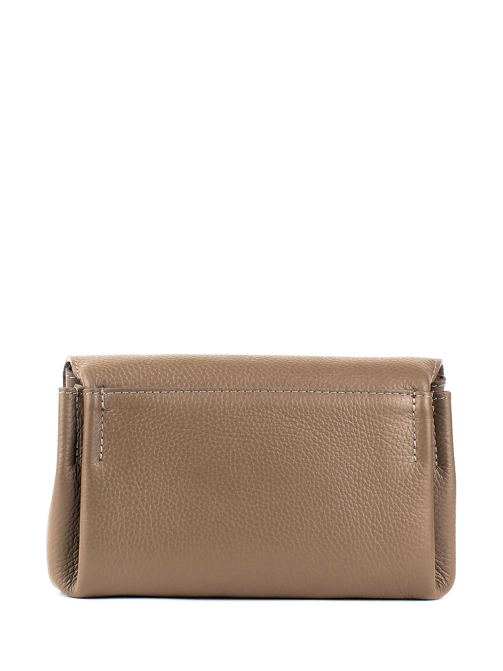 Bandolera de piel italiana Gris, Marrón 2104-104-32