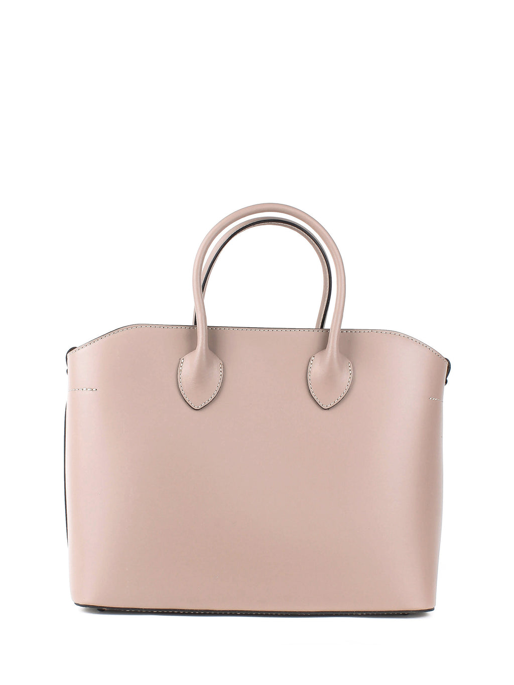 Bolso Tote de piel italiana MOLTO Beige