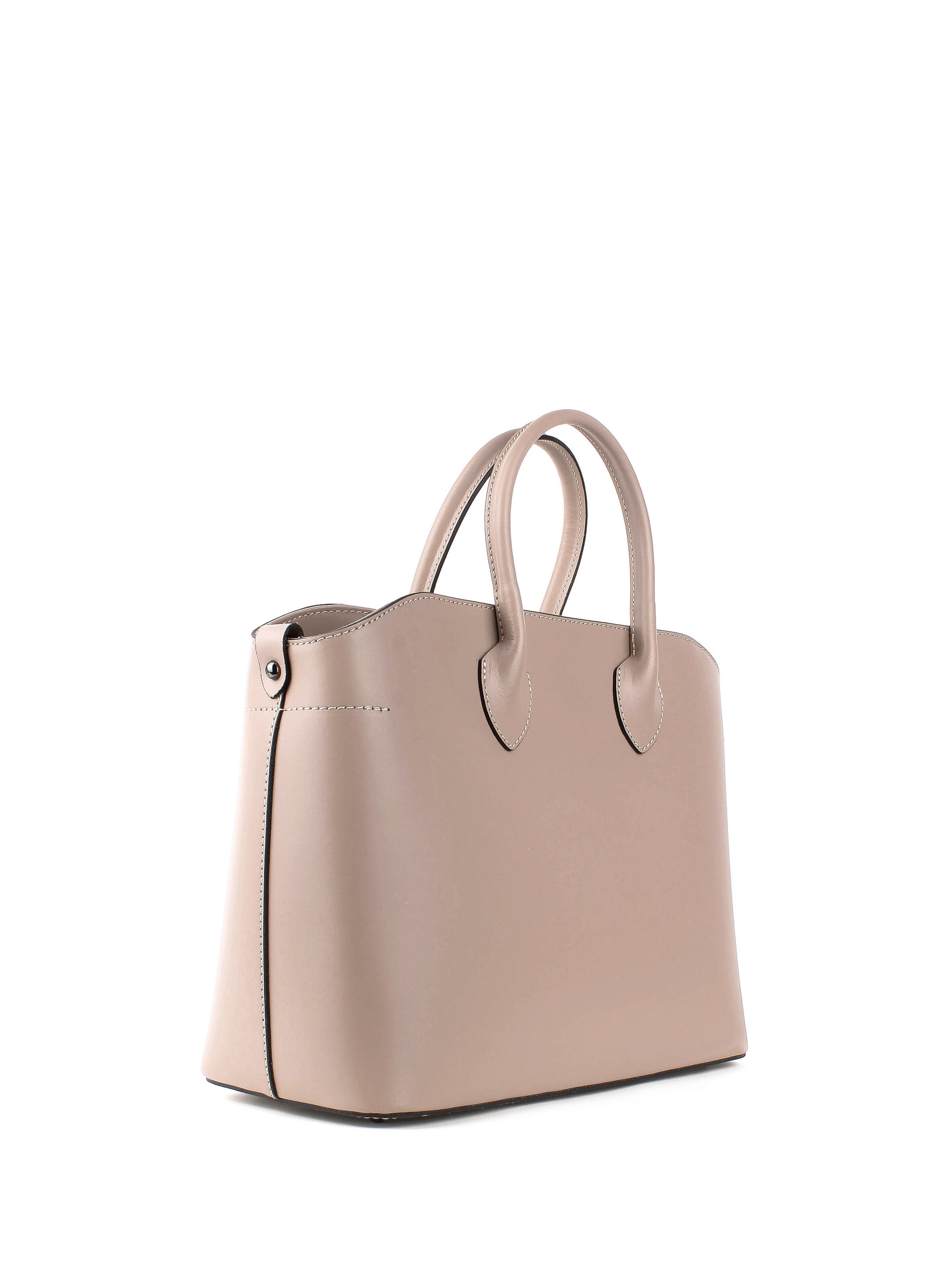 Bolso Tote de piel italiana MOLTO Beige