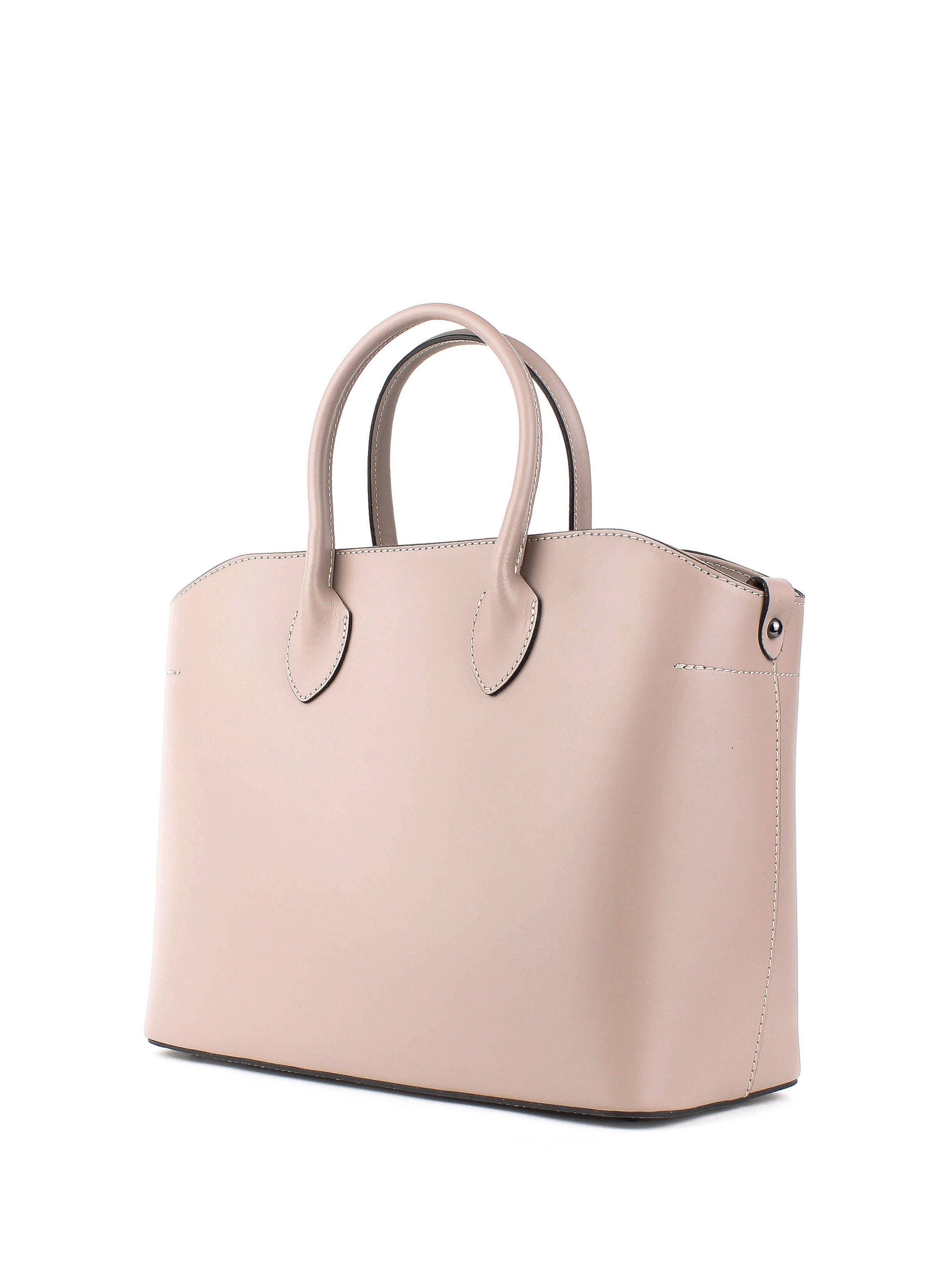 Bolso Tote de piel italiana MOLTO Beige