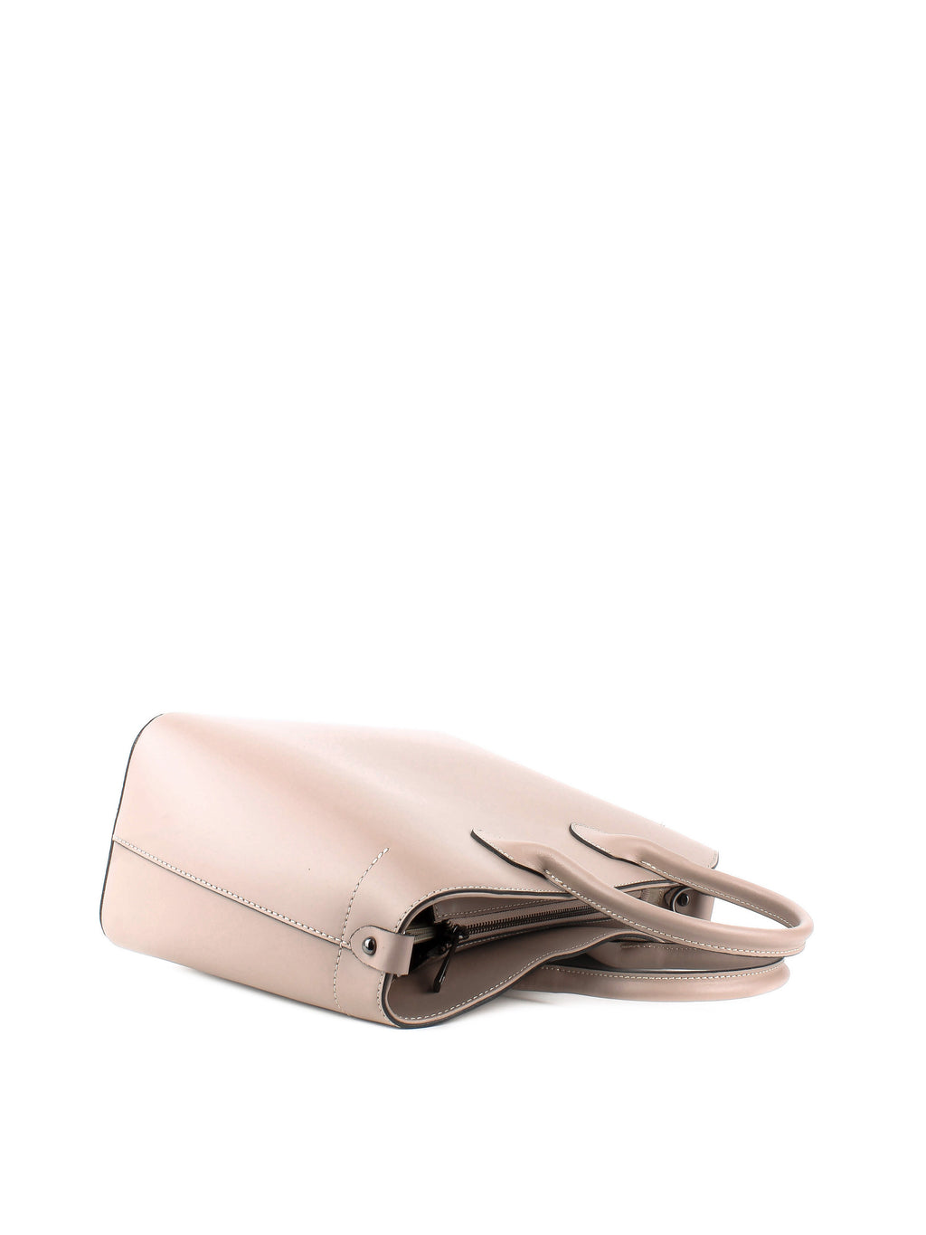 Bolso Tote de piel italiana MOLTO Beige