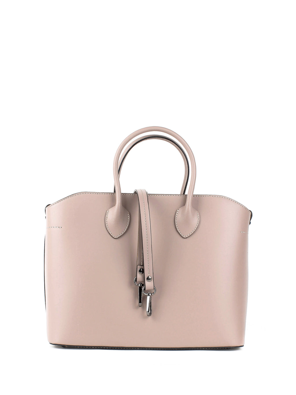 Bolso Tote de piel italiana MOLTO Beige