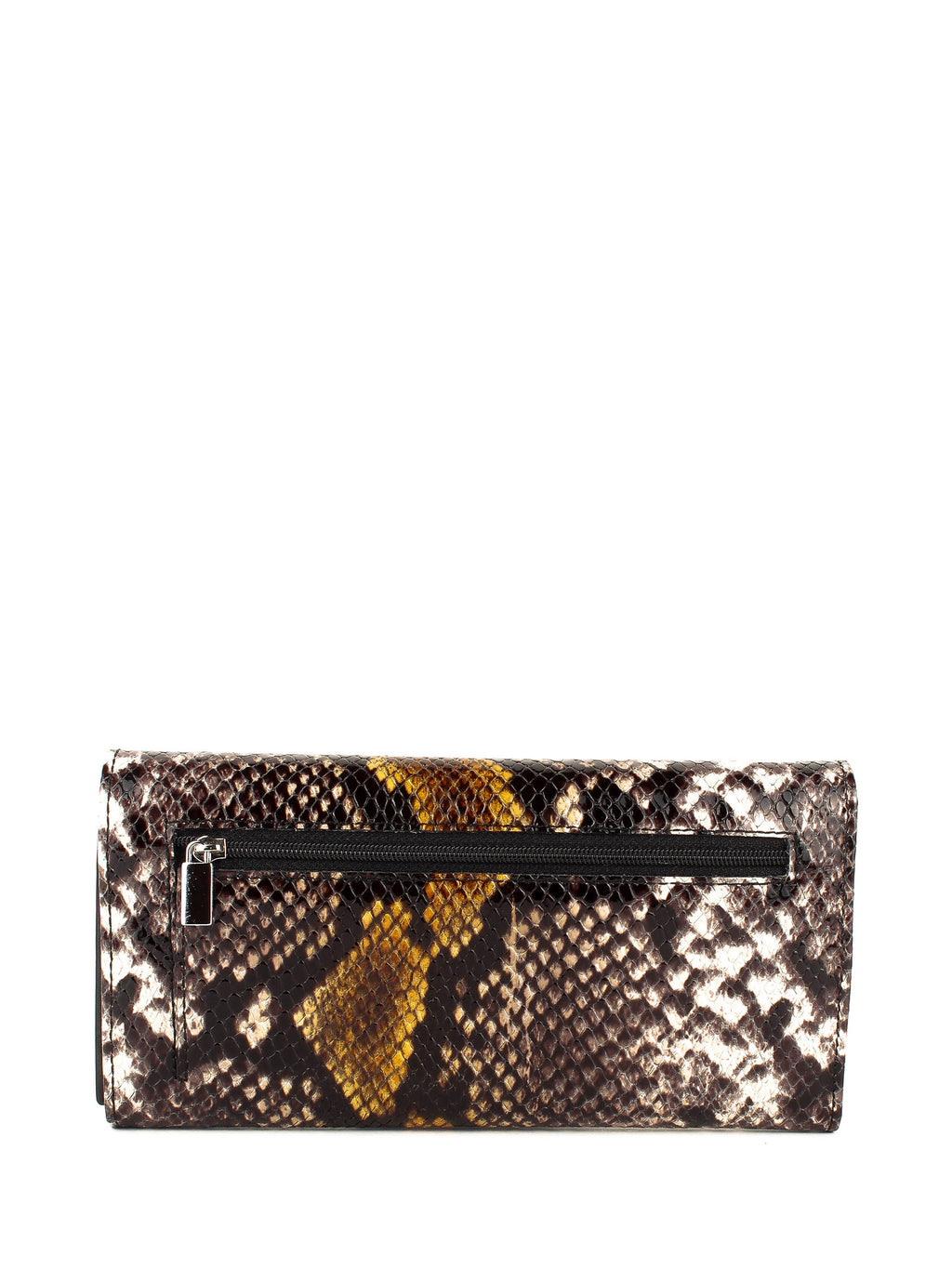 Cartera de piel italiana Amarillo 1146-064