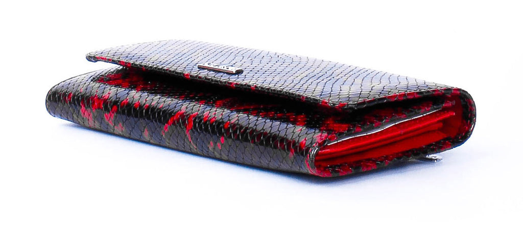 Cartera de piel italiana Burgoña 1146-529