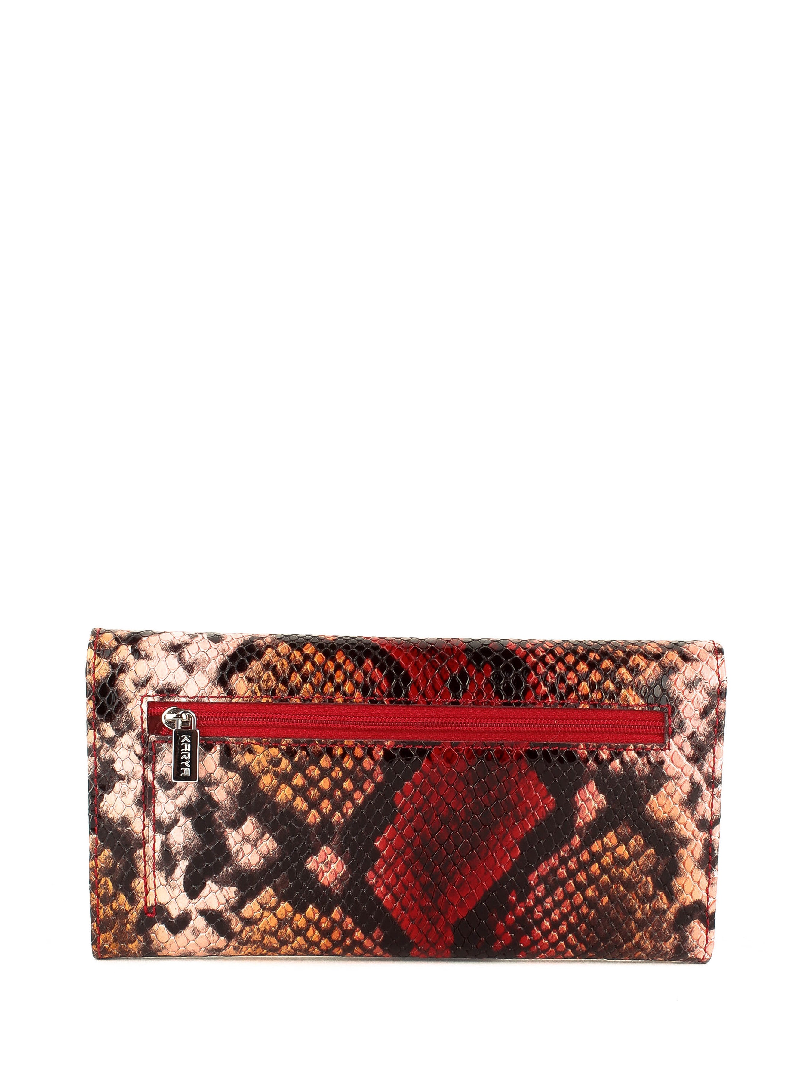 Cartera de piel italiana Rosa 1146-532