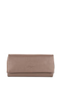 Cartera de piel italiana Gris 1131-51