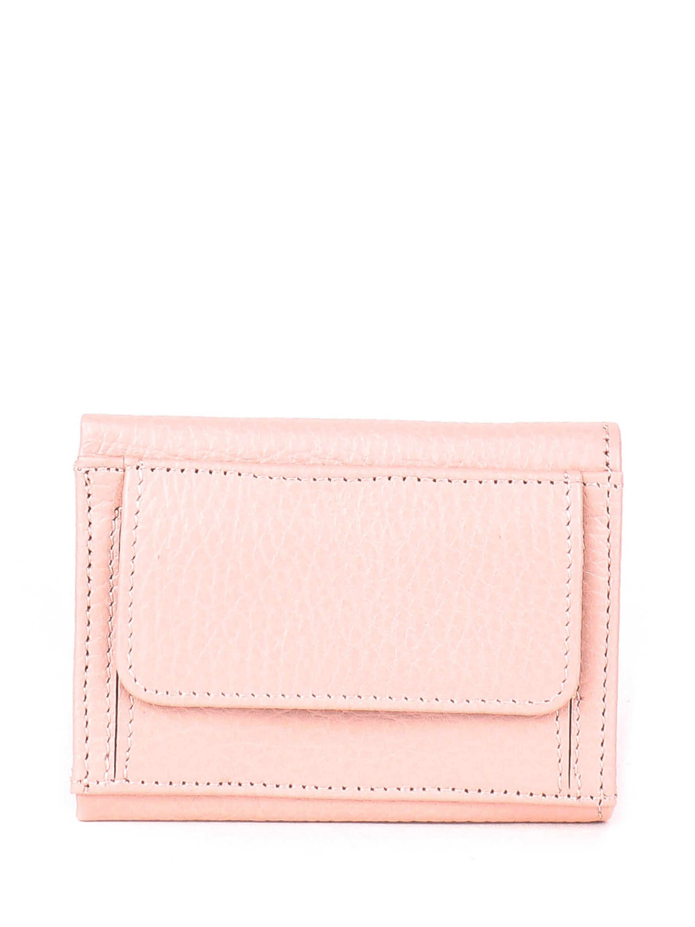 Cartera de piel italiana Polvoriento 0038-027