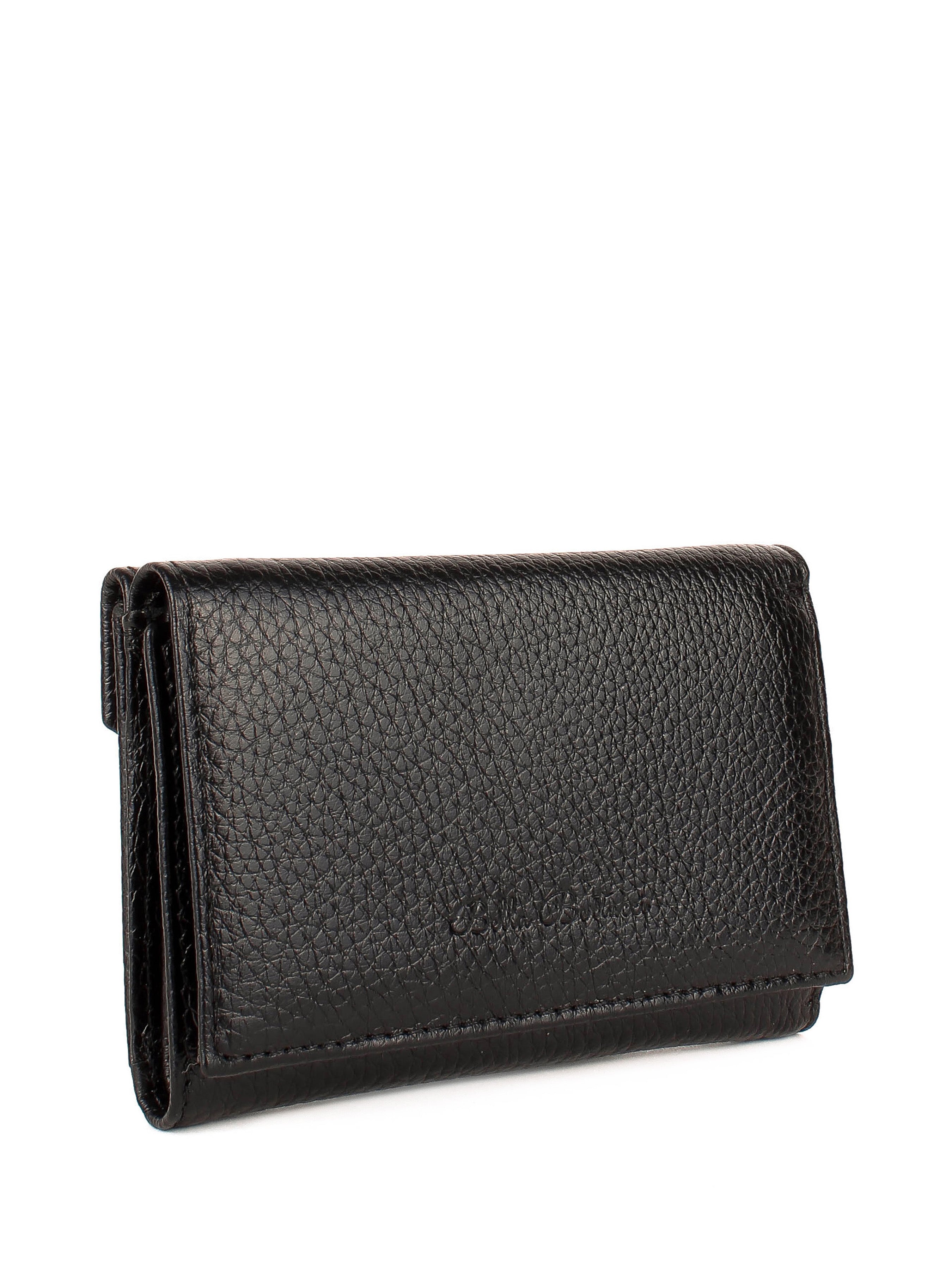 Bandolera de piel italiana Negro 305-1