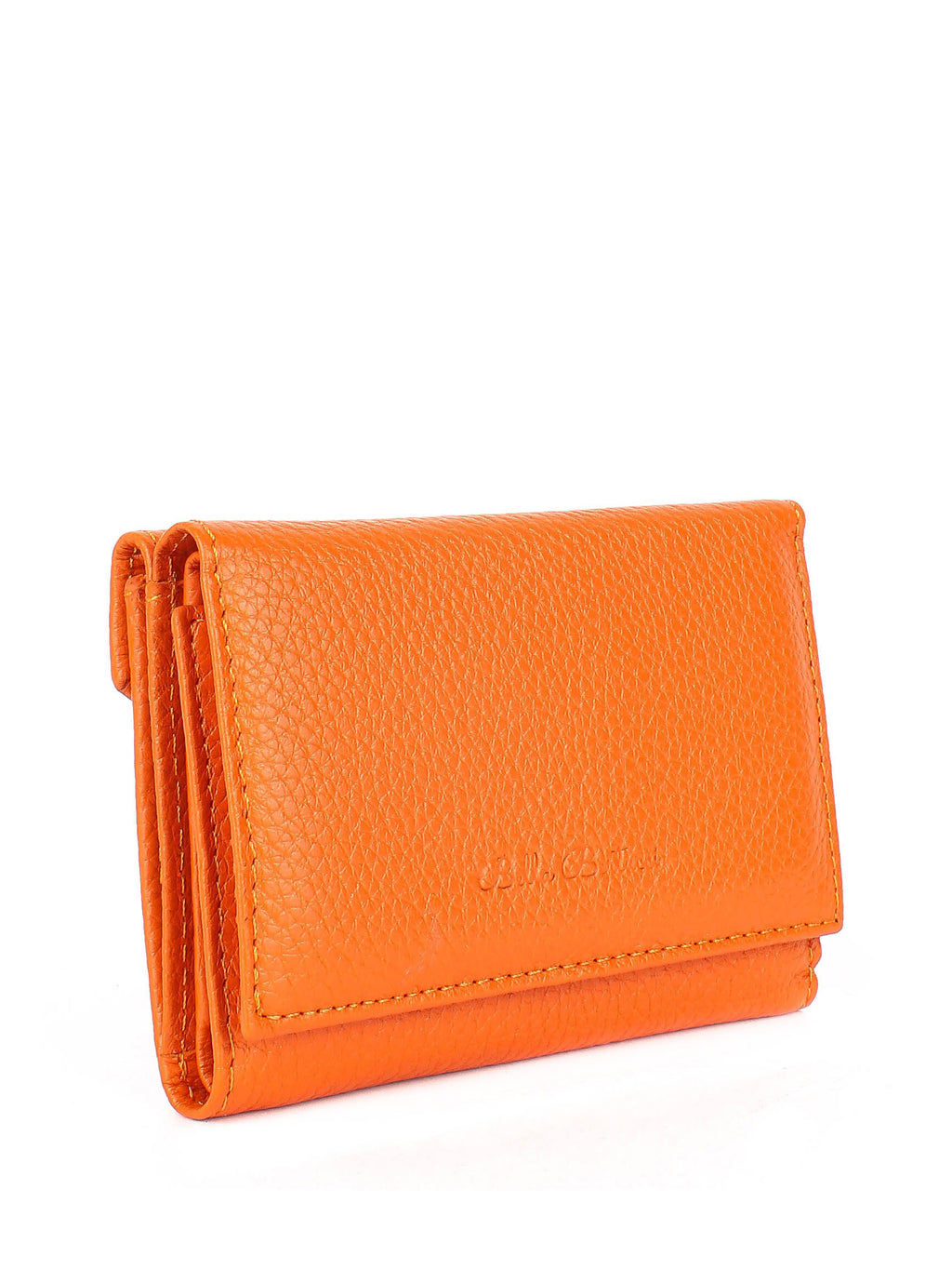 Bandolera de piel italiana Amarillo 305-374