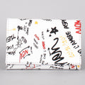 Cartera de piel italiana Blanco 305-936
