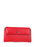Cartera de piel italiana Rojo 1173-46-45