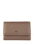 Cartera de piel italiana Gris 2003-51