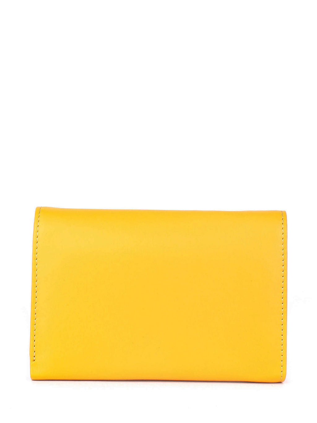 Cartera de piel italiana Amarillo 2003-56