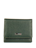 Cartera de piel italiana Verde 2021-030