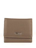 Cartera de piel italiana Gris 2021-51