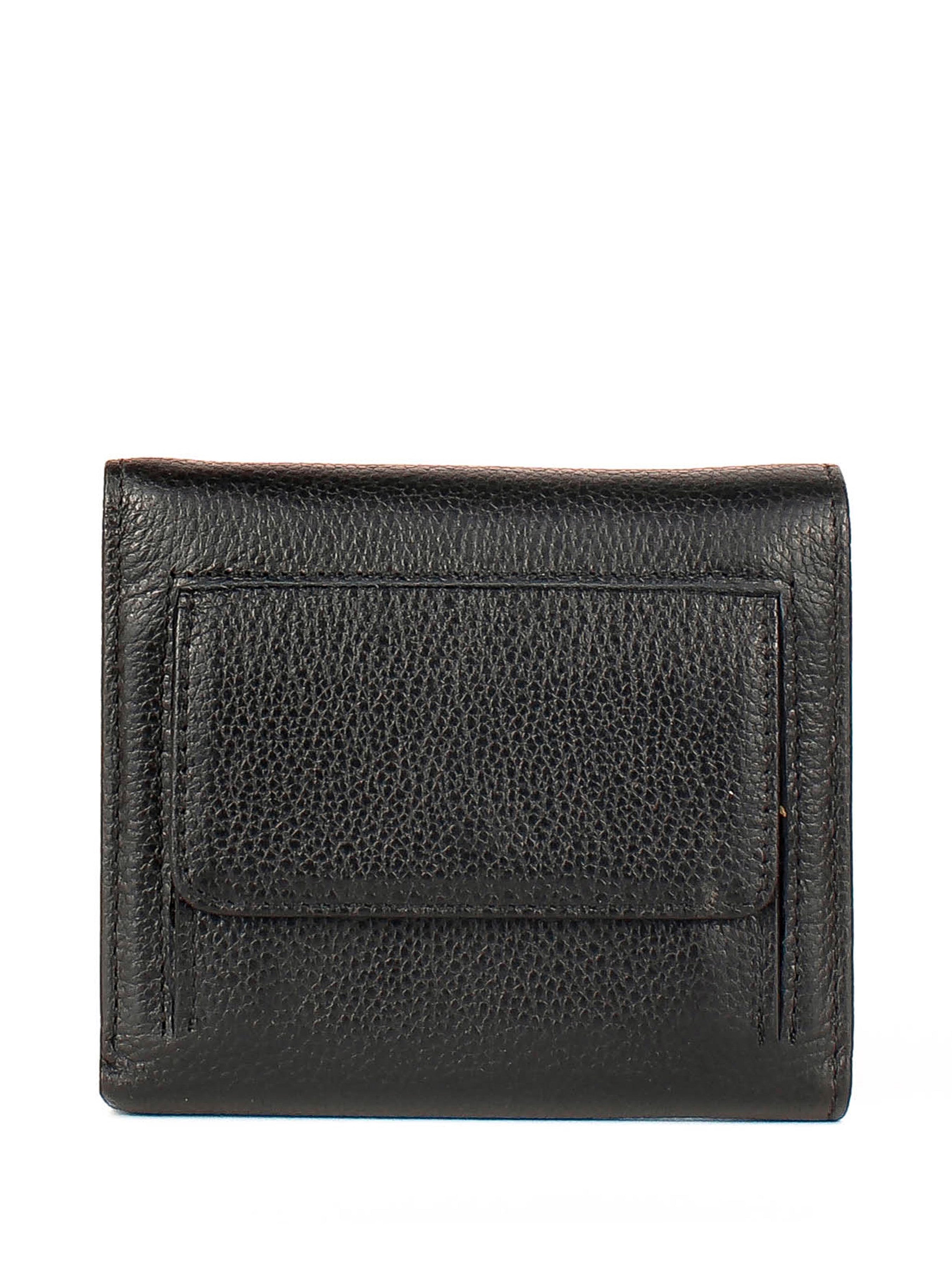 Cartera de piel italiana Negro 2021-45-46