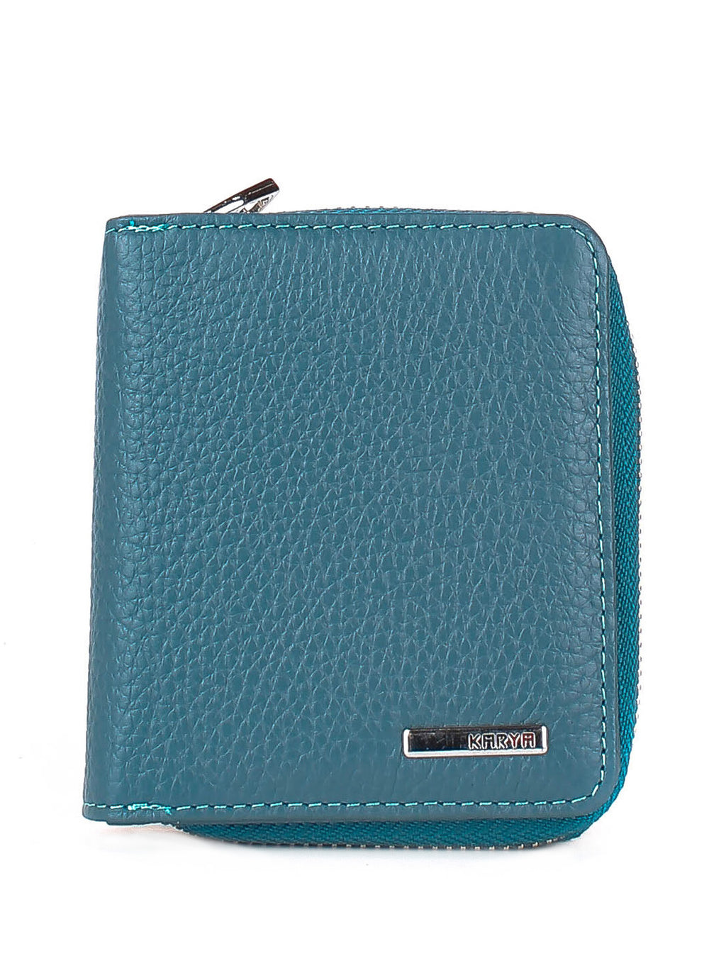 Cartera de piel italiana Темно блакитний 2012-093