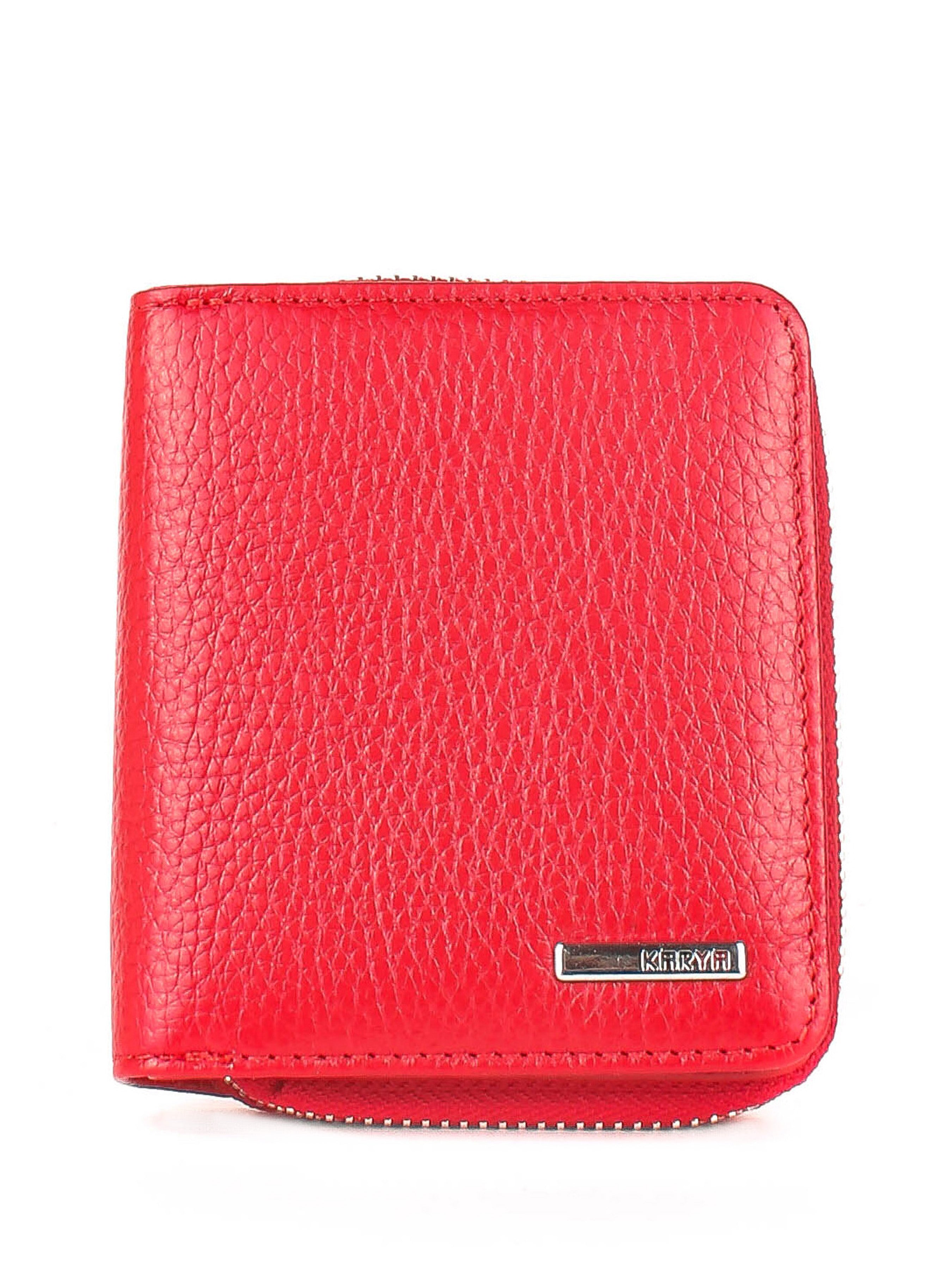 Cartera de piel italiana Rojo 2012-46