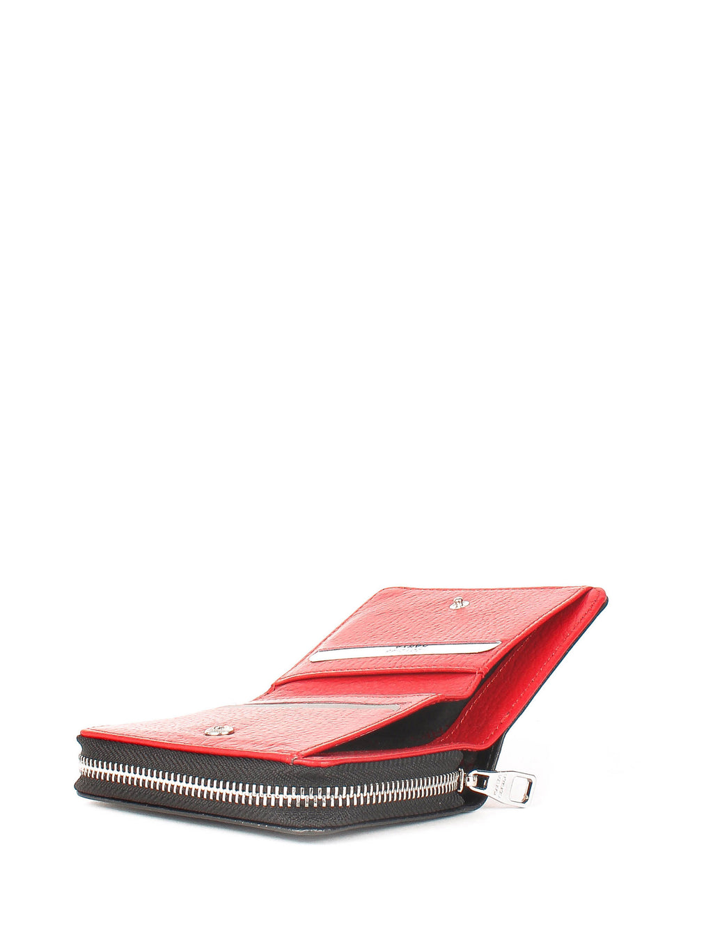 Cartera de piel italiana Negro 2012-45-46