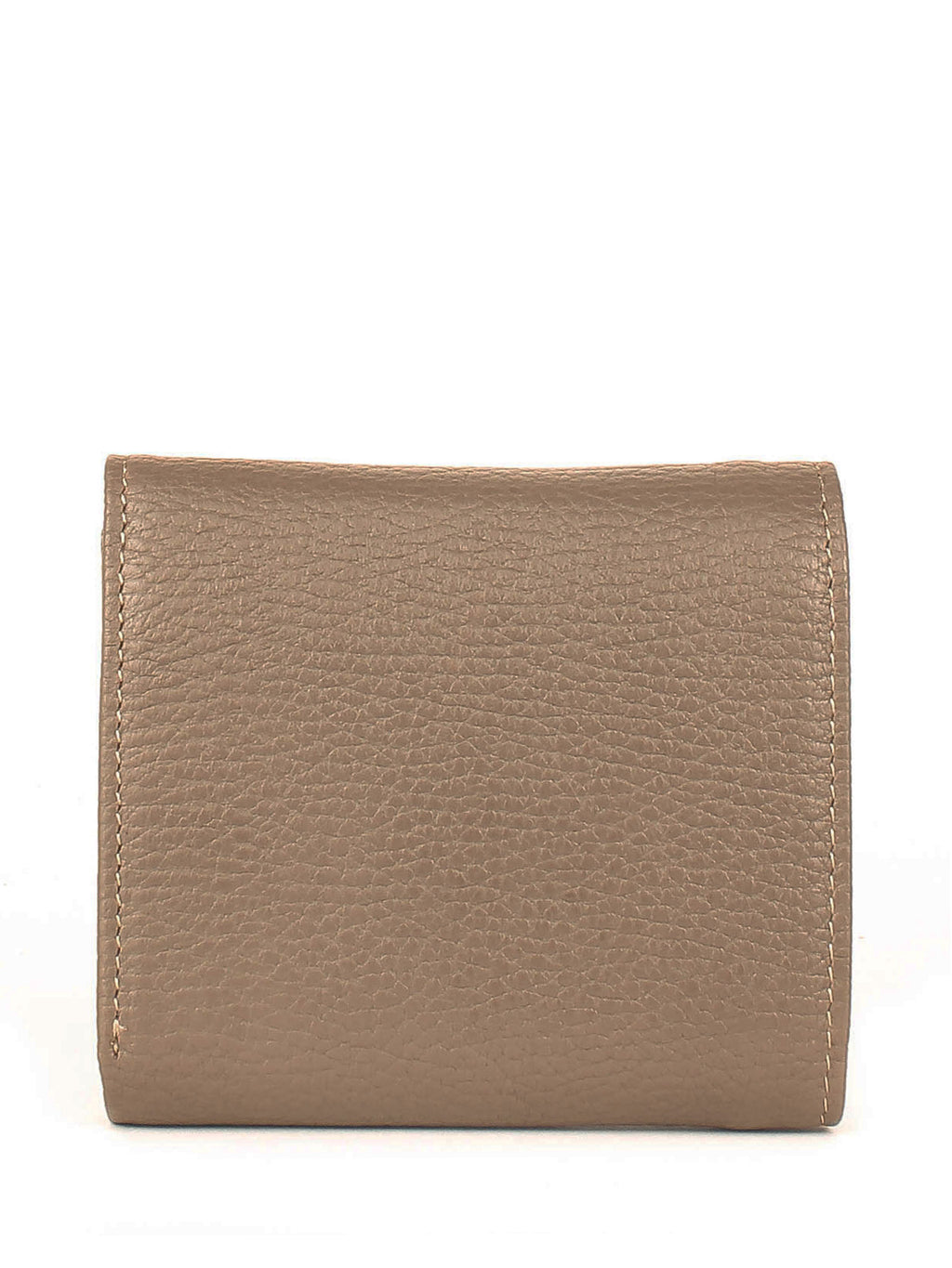 Cartera de piel italiana Gris 2019-51