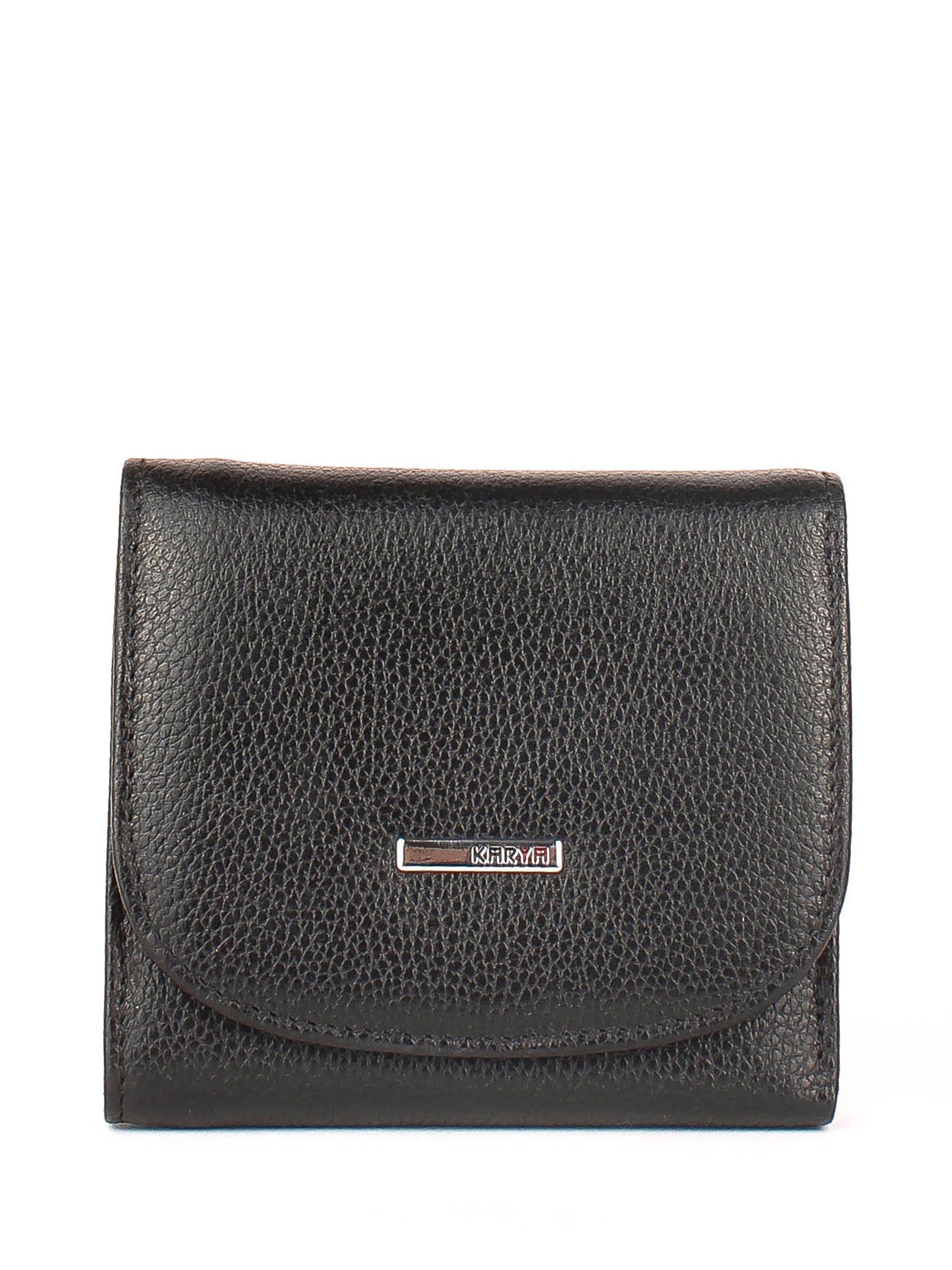 Cartera de piel italiana Negro 2019-45-46
