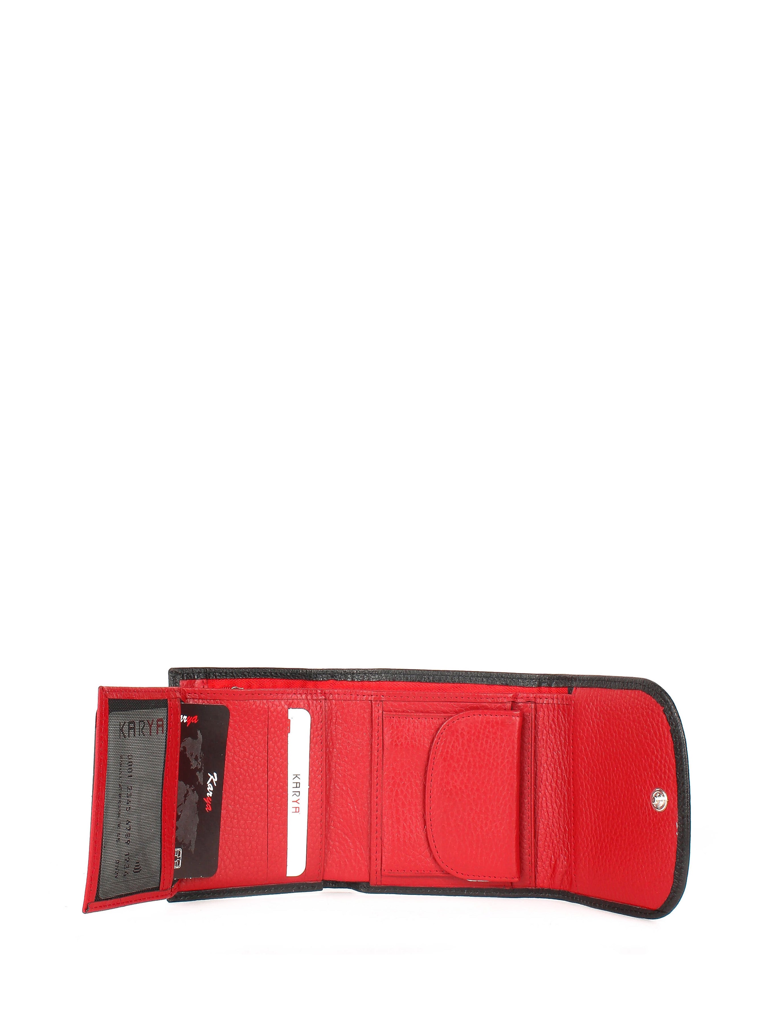 Cartera de piel italiana Negro 2019-45-46