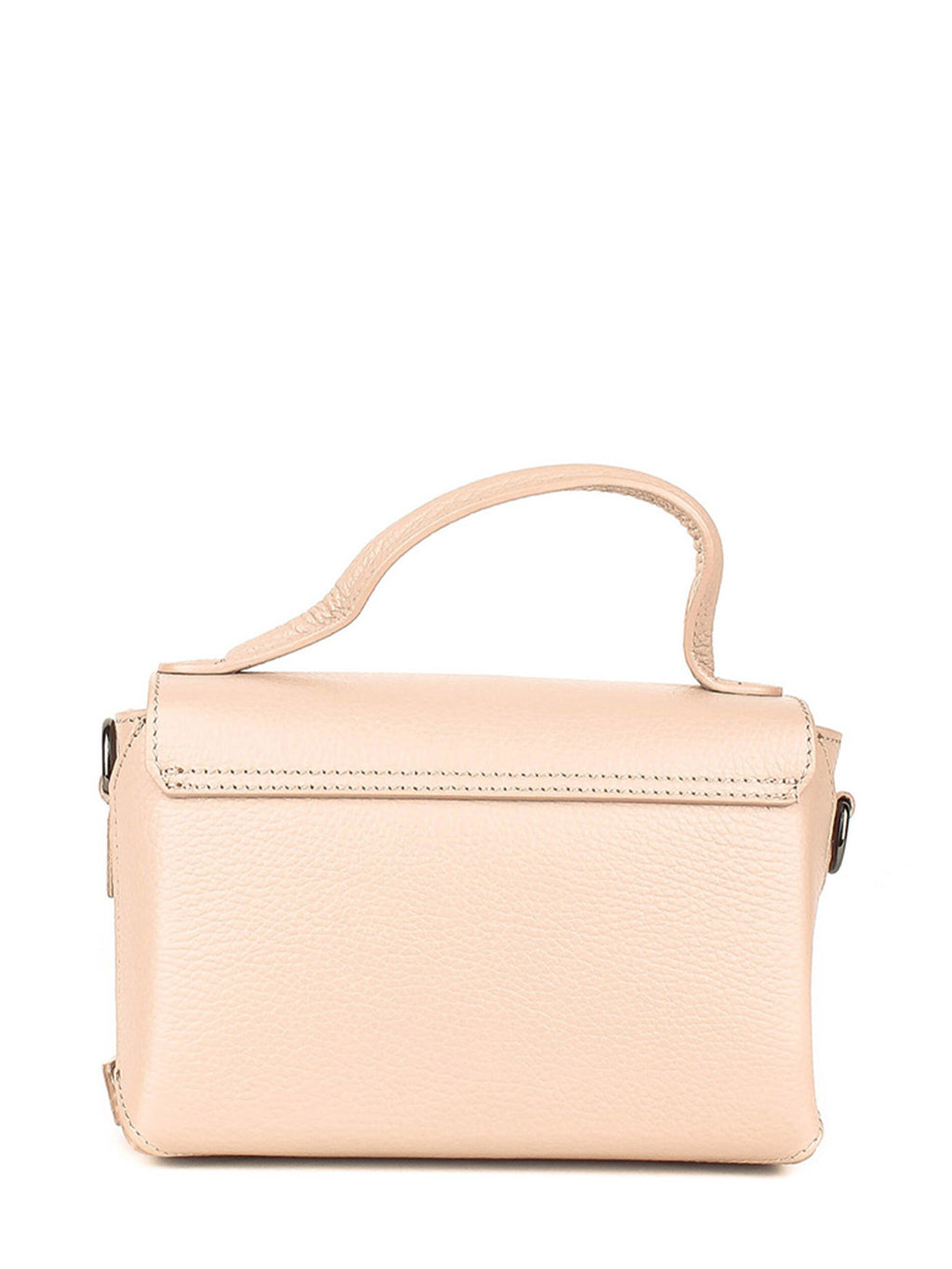 Bolso de mano de piel italiana Gris 4334-52-32