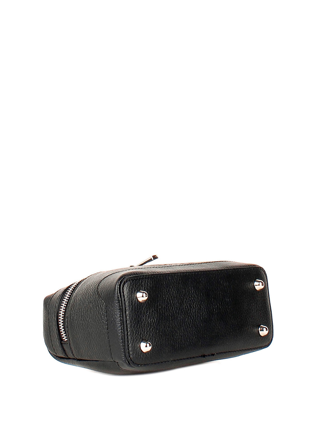 Bandolera de piel italiana Negro 6344-05-32