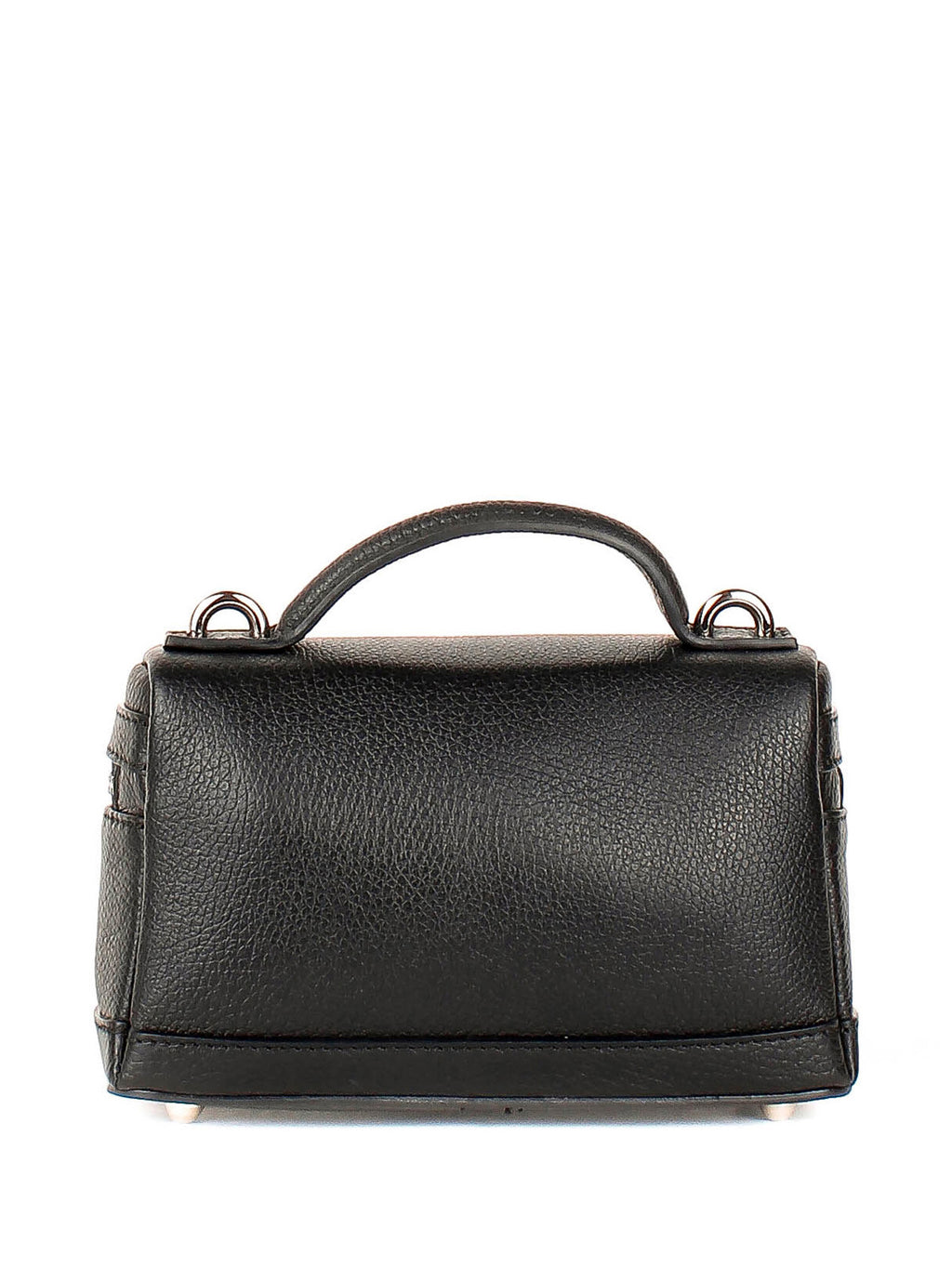 Bandolera de piel italiana Negro 6344-05-32