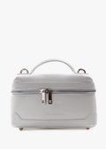 Bandolera de piel italiana Blanco 6344-16-32