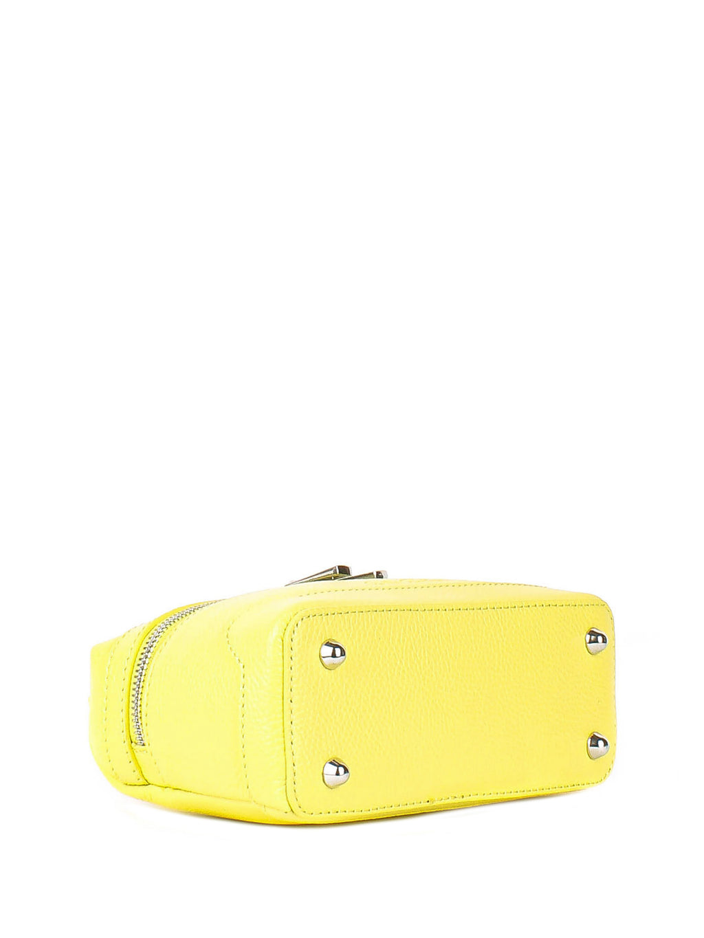 Bandolera de piel italiana Amarillo 6344-15-32