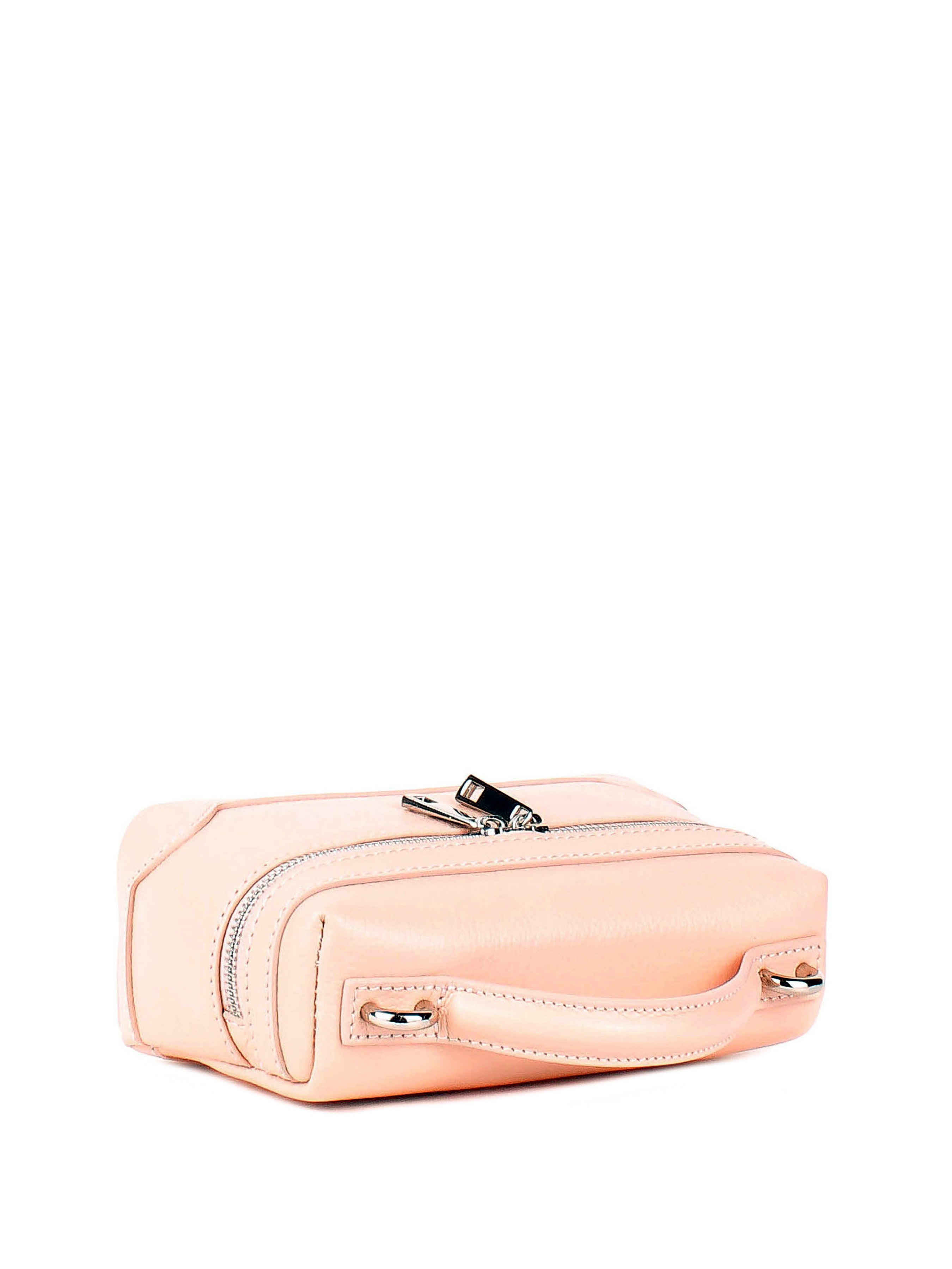 Bandolera de piel italiana Polvoriento 6344-09-32