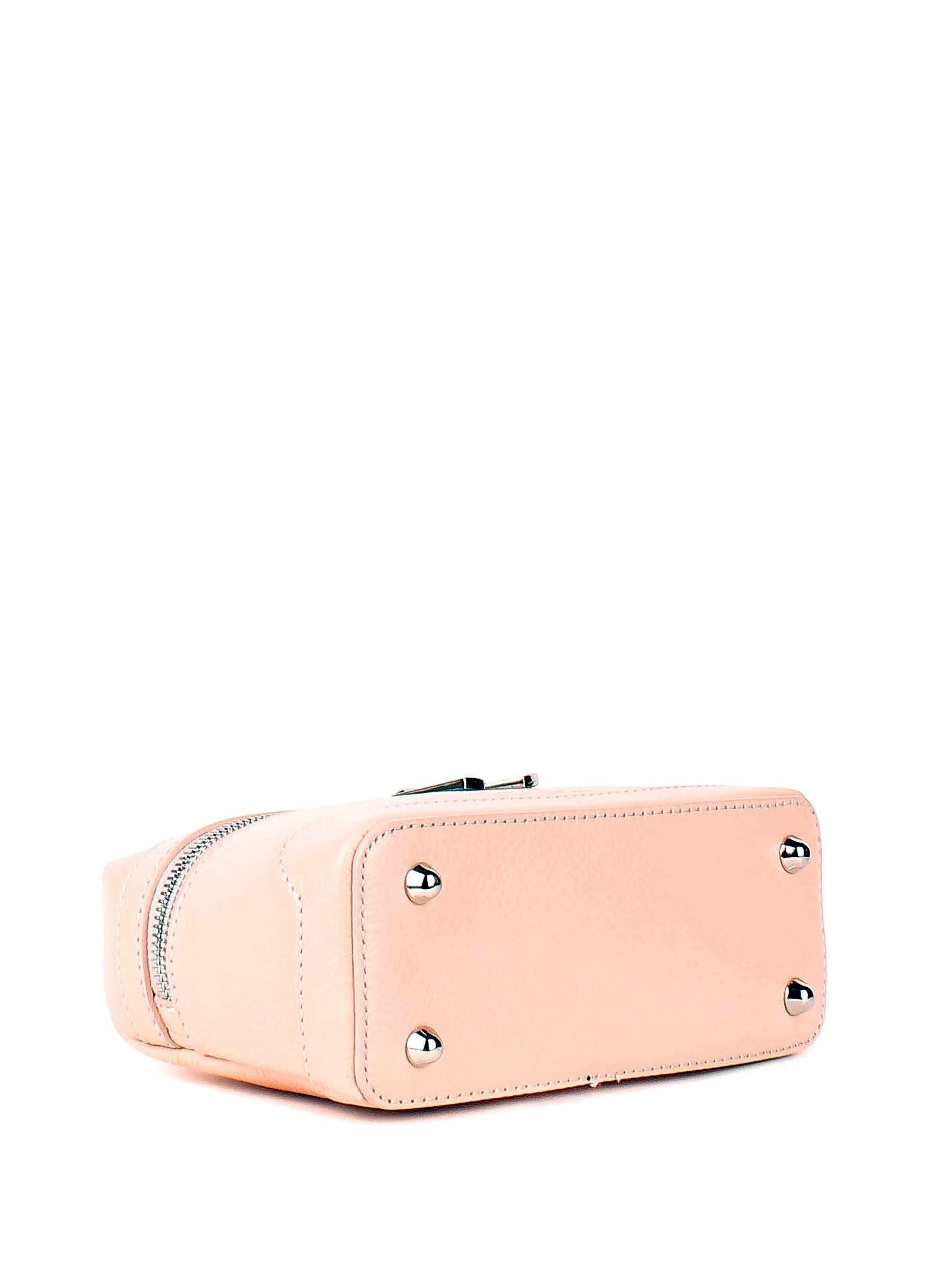 Bandolera de piel italiana Polvoriento 6344-09-32