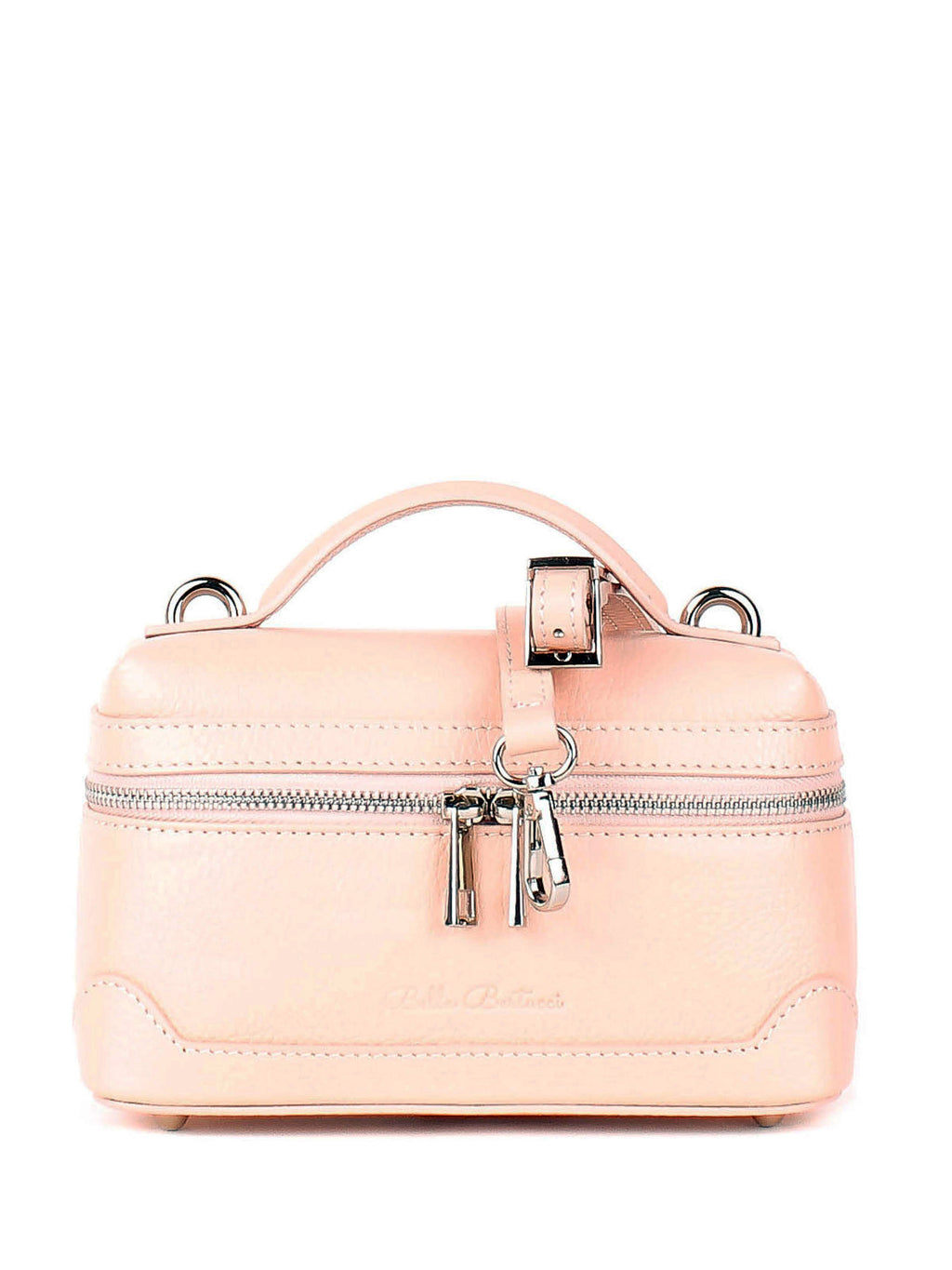 Bandolera de piel italiana Polvoriento 6344-09-32